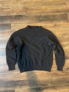 Women's Black Turtleneck Sweater - Cozy Classic Knit